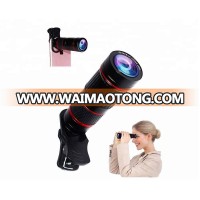 Newest High magnification 18x metal  camera monocular telescope lens for smartphone